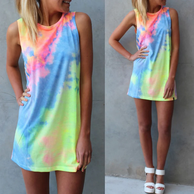 Summer font b Sexy b font font b Women b font Sleeveless Party font b Dress