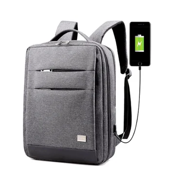 

Business backpack 15.6-inch laptop bag large capacity teen Mochila multi-mezzanine travel USB charging waterproof wear-resistant