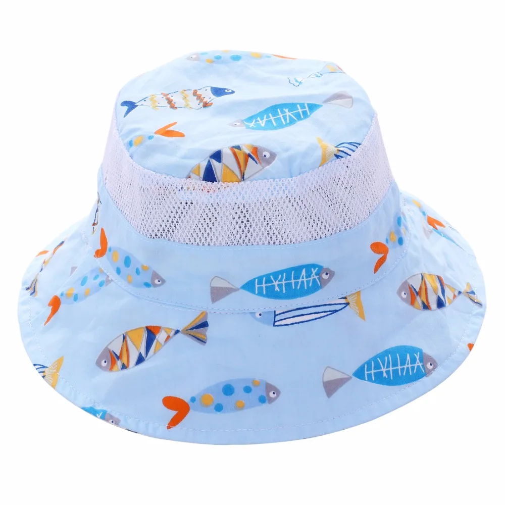 Мягкая хлопковая летняя детская дышащая сетчатая шляпа для защиты от солнца для маленьких мальчиков и девочек, кепка для защиты от солнца, джинсовая хлопковая кепка для малышей