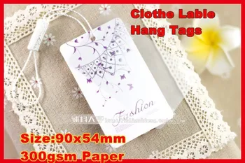 

500PCS new style all kinds of hang tag/reasonable price/cloth tags/fabric clothing tags/clothing tags