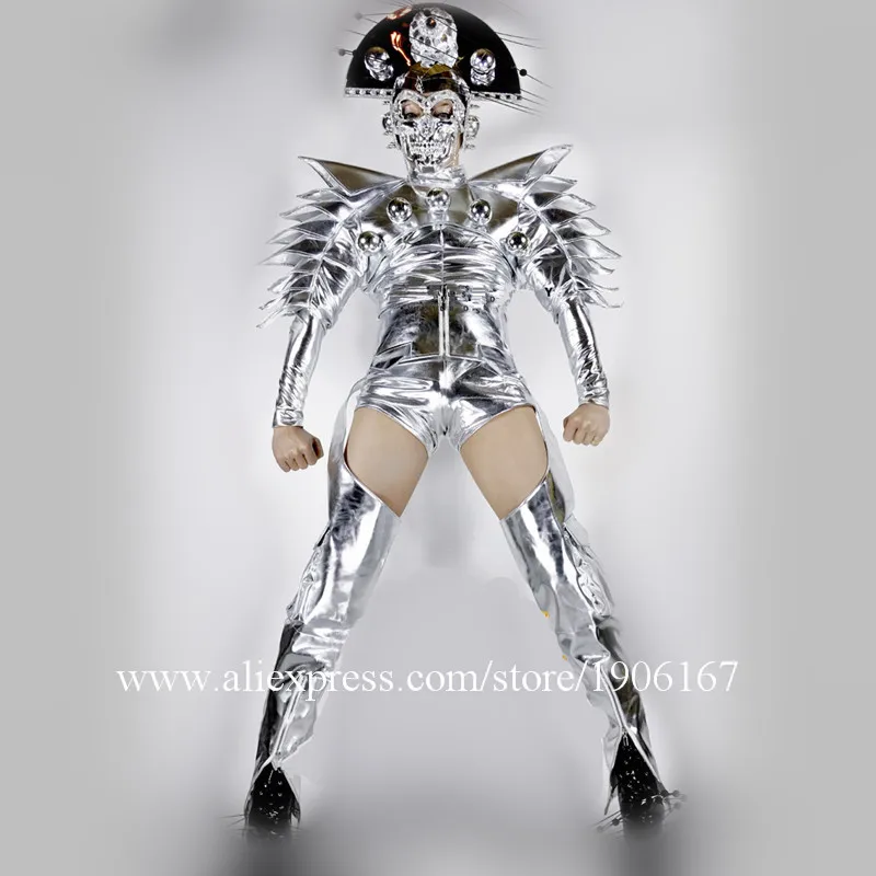 Nightclub DS Silver Star Costumes Men02