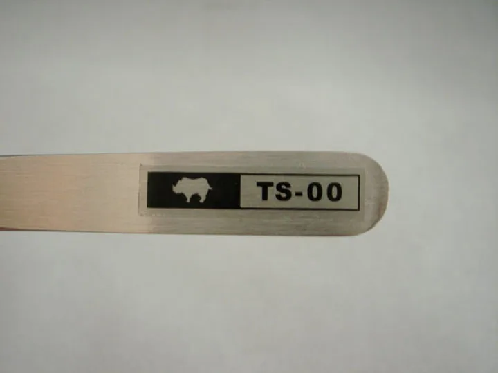 Japanese RHINO TS-00 12cm High-precision Super Hard Super Sharp Tweezers Forceps for Repairing Watch or Mobile Tools precision tweezers tweezer tool soldering tweezers phone repair tweezers