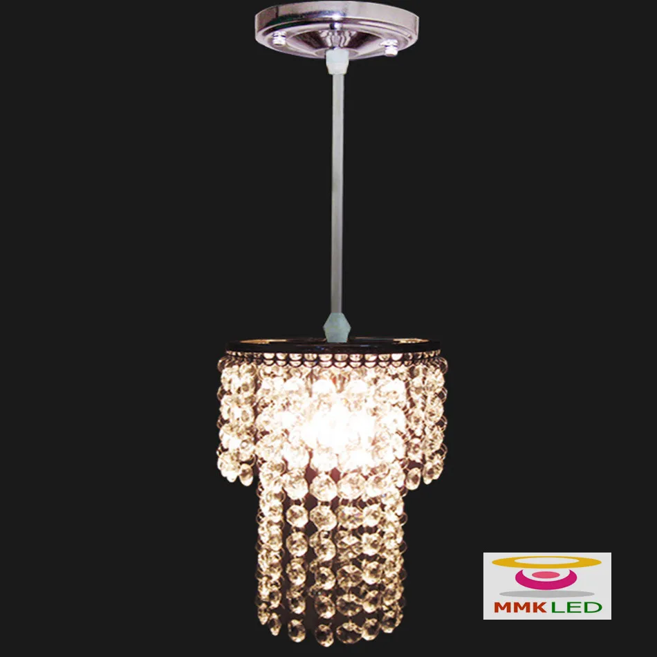 Single Head Crystal Chandeliers Restaurant Bedroom Hallway