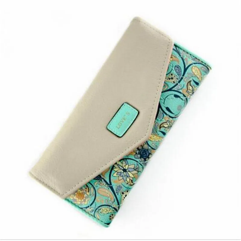 

Long Ladies Leather Women Wallets Portfolio Luxury Brand Designer Female Clutch Coin Purses Money Bag Clutch Coin Pocket Purse
