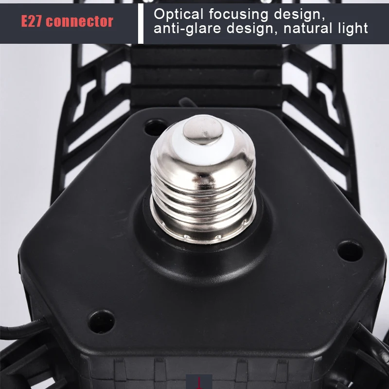 E27 светодиодный деформируемый гаражная лампа 60 Вт промышленное освещение оборудование 144 светодиодный s профессиональное освещение домашний гаражный свет лампа для склада