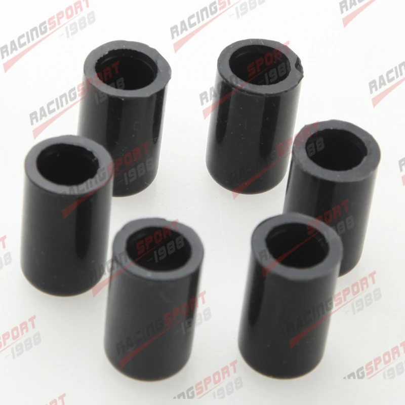 

6pcs 6mm Silicone Blanking Cap Intake Vacuum Hose End Bung Plug Silicon Cap
