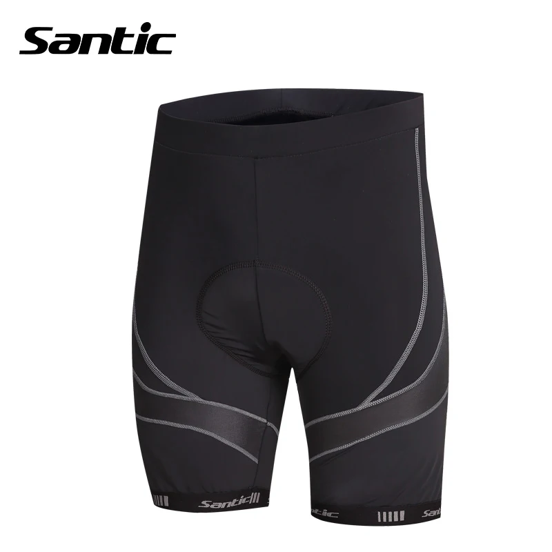 SANTIC спортивные шорты для мужчин компрессионные с гелевой подкладкой