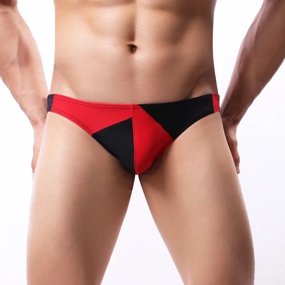 2019 men's ultra-thin shorts breathable comfortable underwear sexy briefs swimming shorts breathable briefs sexy hombre 40J10 (7)