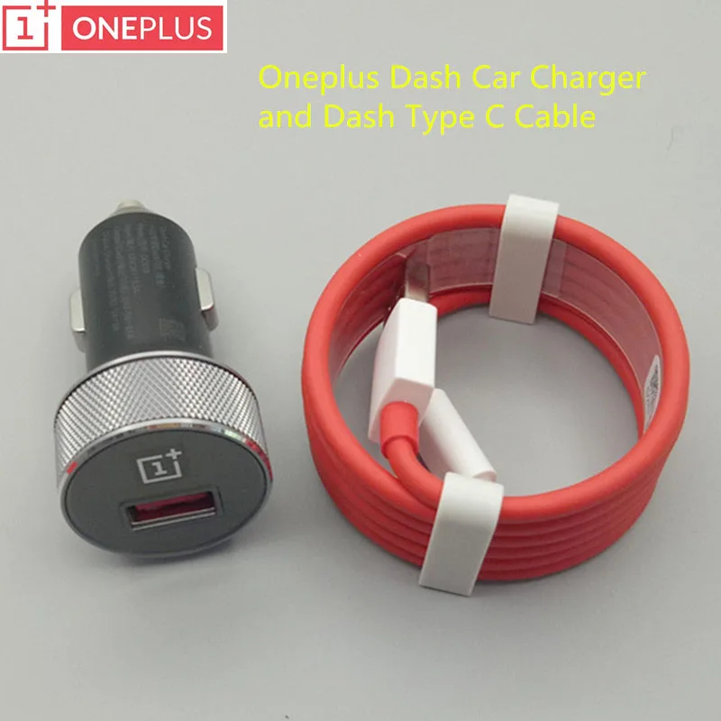 

Oneplus 1+6 Dash Charging Car Charger Original Dash Type-C Cable Quick Charge Fast For 1+5T 5 3T 3 One plus Six five T three T