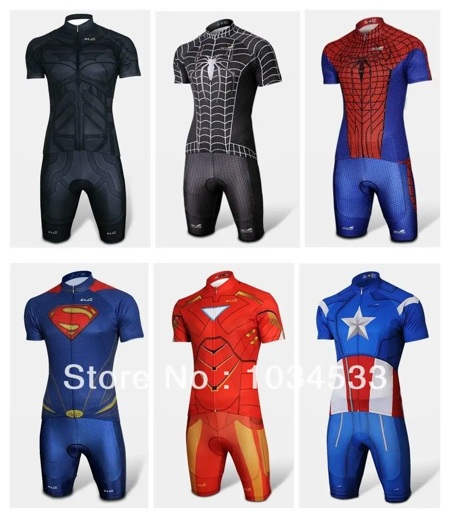 batman cycling kit