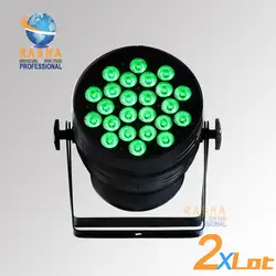 2x много Топ Яркость hex 24 шт. * 18 Вт 6in1 RGBAW УФ alumnium LED PAR может этап LED PAR свет для сцены событие партии этапа Освещение