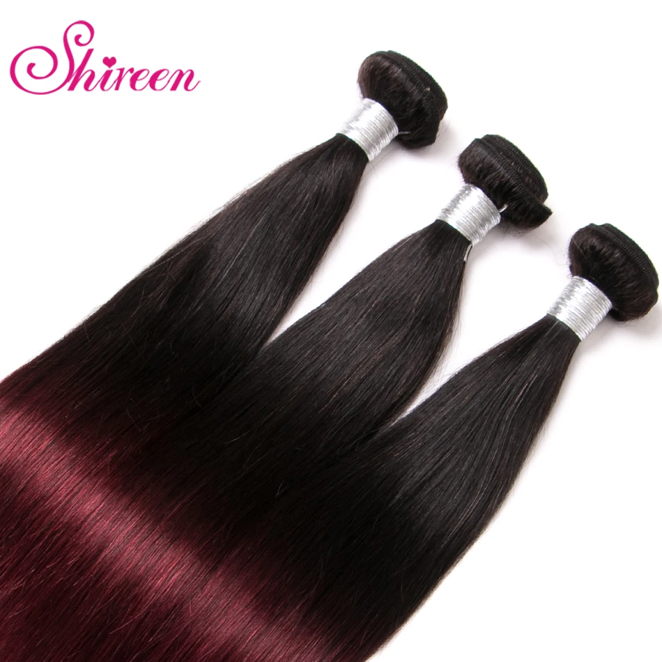 Ombre Peruvian Hair Weave Straight 4 Bundles Deal 1b Burgundy/99j Two Tone Ombre Remy Human Hair Bundles Shireen Straight Hair Ombre Peruvian Hair Weave Straight 4 Bundles Deal 1b Burgundy/99j Two Tone Ombre Remy Human Hair Bundles Shireen Straight Hair