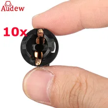 10 шт. T10 разъем База twist lock Клин Инструмент Панель тире свет лампы База 192 168