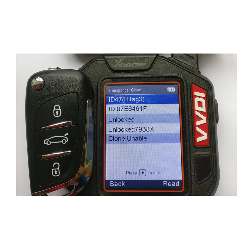 Xhorse VVDI пульт дистанционного управления XN002 беспроводной универсальный пульт дистанционного управления для DS Типа с чипом Hitag3 ID47