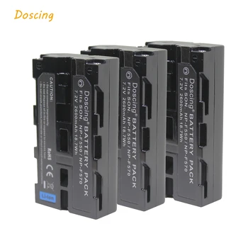 

Doscing 3Pcs 2600mAh Digital Camera NP-F550 Camcorder Battery for Sony NP-F330 NP-F530 NP-F570 NP-F730 NP-F750 Hi-8 wholesale