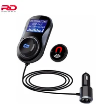 Хайна Bluetooth Беспроводной автомобильное зарядное устройство передатчик аудио автомобиля Mp3 плеер FM, которые можно использовать в режиме Hands Free, используя ЖК-дисплей Дисплей