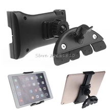 Universal Adjustable Car CD Slot Mobile Mount Holder Stand For Phone Tablet PC Z07 Drop ship