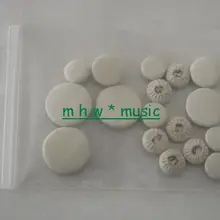 Расширенный 1 комплект из натуральной кожи Bb кларнет колодки: 17 шт