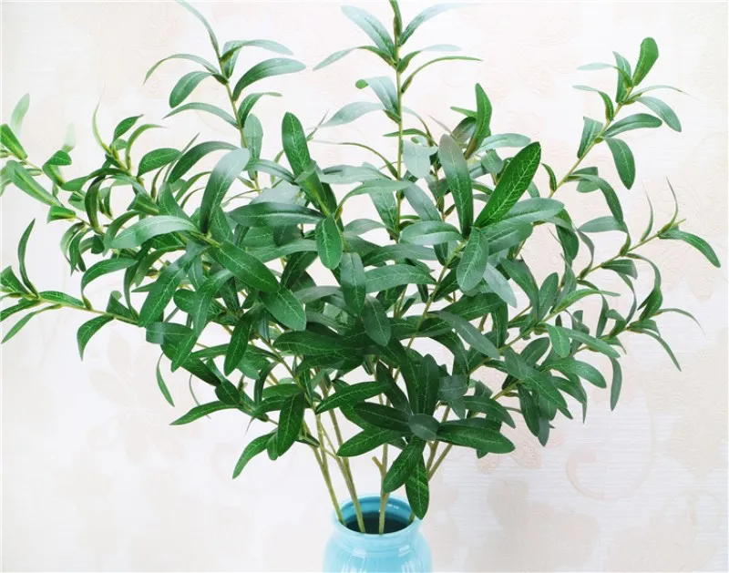 

Simulation Olive Branch 10 Forks Leaf Plant DIY Home Wedding Party Decoration Free Shipping