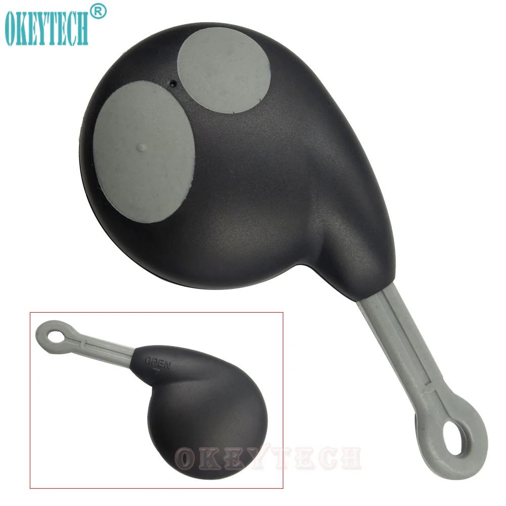OkeyTech Remote Key Shell 2 Buttons Fit for Toyota for Cobra Alarm 7777 1046 3193 7928 8188 Keyless Entry Fob Case Free Shipping