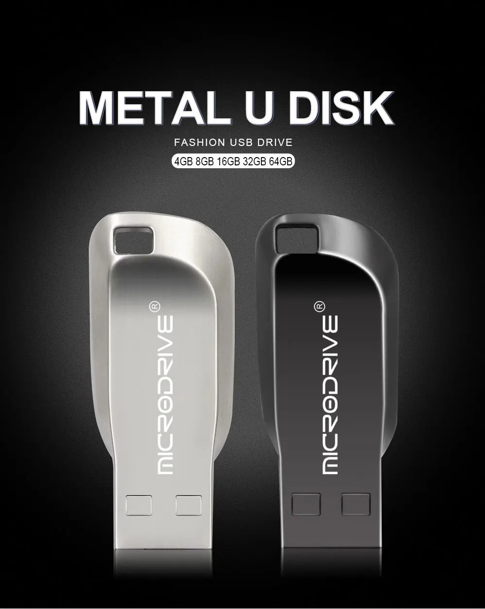 Металлическая USB флешка 4 ГБ 8 ГБ 16 ГБ 32 ГБ 64 Гб 128 ГБ флеш-накопитель USB флеш-накопитель может сделать с логотипом заказчика; USB флешка реальная емкость