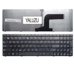 YALUZU нам для Asus K53 K53E X52 X52F X55A X55C X55U K73 K73B K73E K73S X61 NJ2 Заменить Клавиатура ноутбука черный новый английский