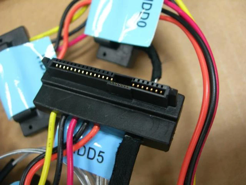 Бесплатная доставка 6 Гб Mini SAS 36p (2) Φ to (6) разъемы с 2 SATA кабелями питания|mini sas|sata