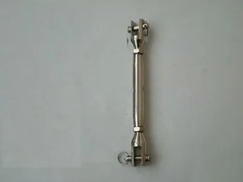 

2-8pcs, M5--M10 304 stainless steel jaw to jaw closed body turnbuckle steel wire rope part rigging screw ,boat part,marine