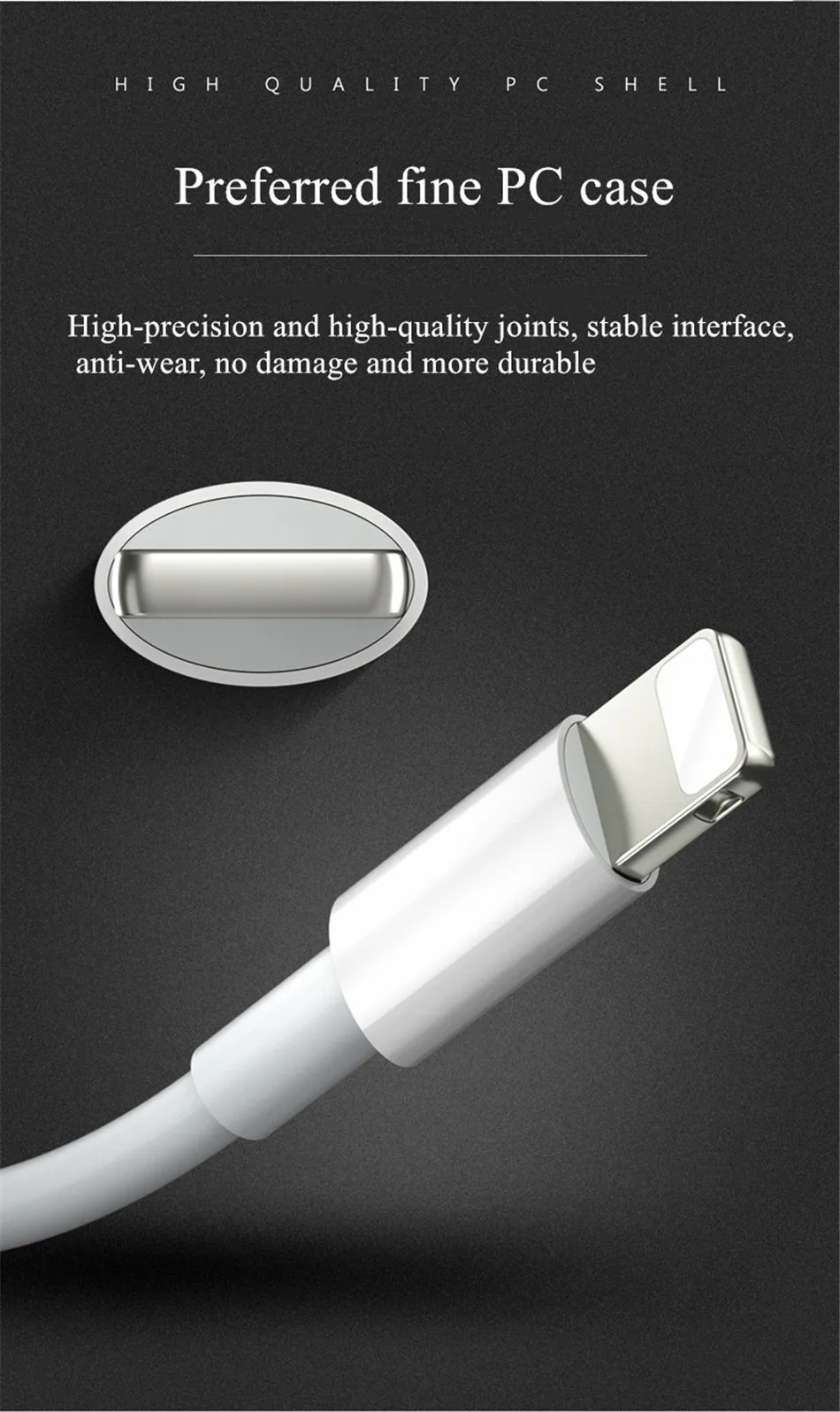 0,25 м 1 м 1,5 м 2 м USB кабель для iPhone 6S 6 7 8 xs max зарядный кабель Быстрая зарядка данных usb Шнур для Apple Lightning короткие кабели