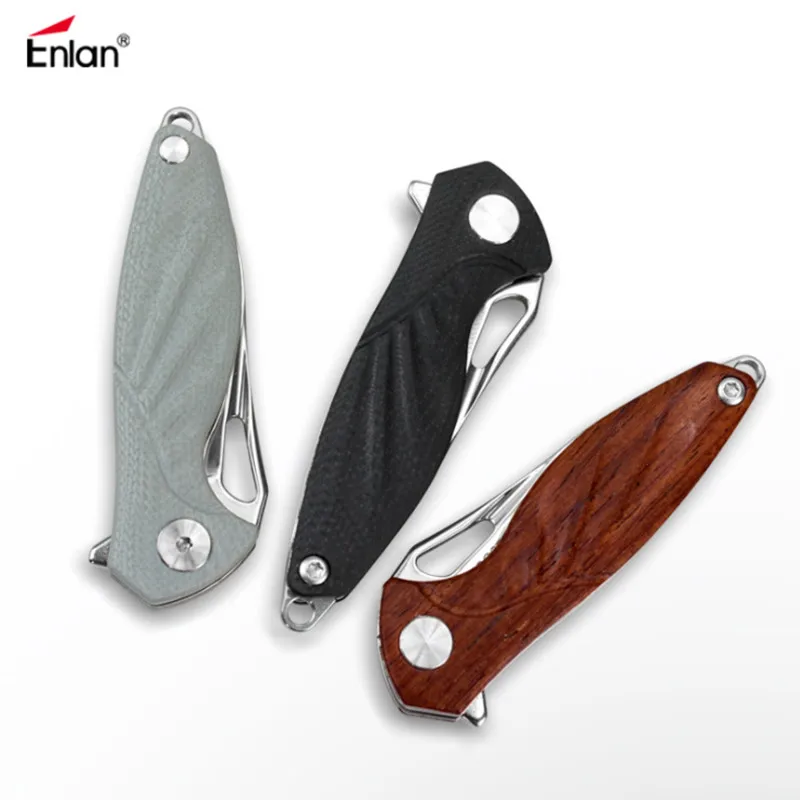 Складной нож Enlan EW148 12C27 G10 12 шт./лот ручка инструмент для выживания и кемпинга