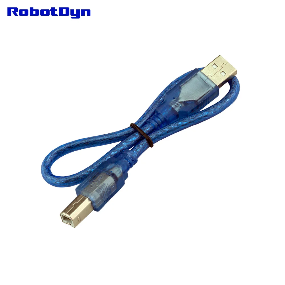 USB 2 0 кабель для передачи данных B 50 см синий|cable usb 2.0|cable datacable |