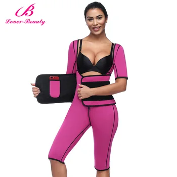 

Lover Beauty Body Shapers Bodysuit Sauna Suit Waist Trainer Corsets Neoprene Body Shaper Women Slimming Full Shape Underwear C