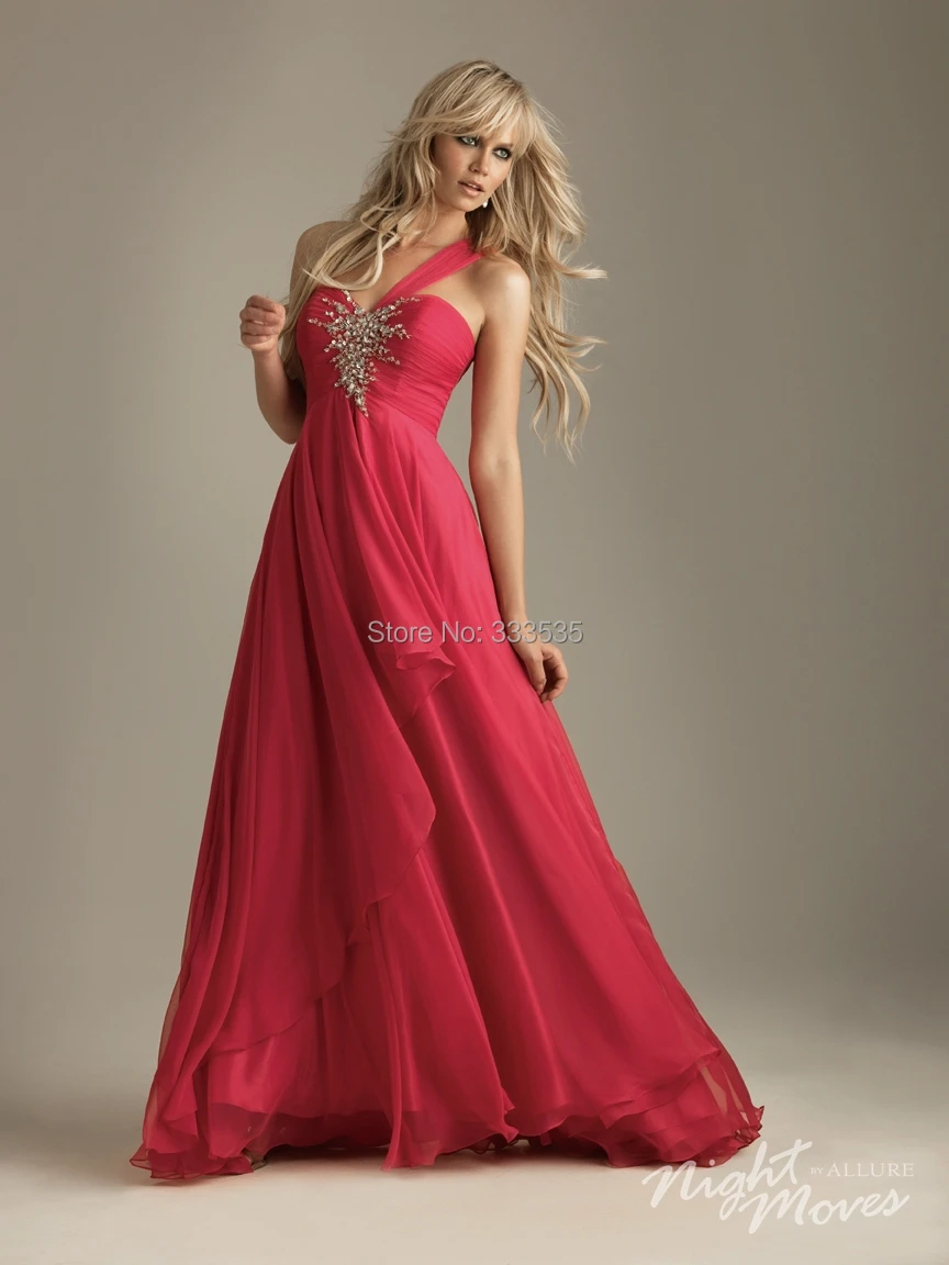 Prom Dresses under 50 Dollars 2015 Vestido Formatura One Shoulder Scoop