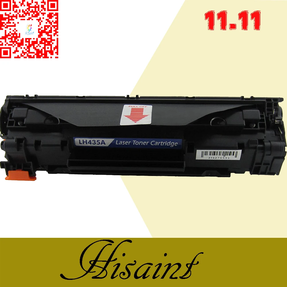 Hisaint CE285A 85a 285a 285 совместимый тонер картридж для HP LaserJet 1212nf 1214nfh 1217nfw Pro P1100 1102W M1130