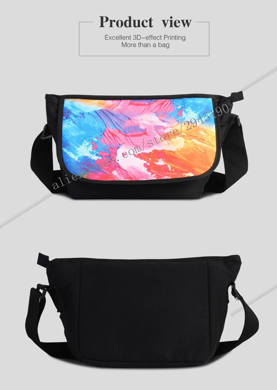 Canvas Messenger Bags (2)