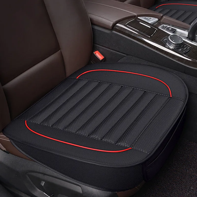 Automobiles Seat Cover Auto Accessories PU Leather Interior Car Seat Cover Four Seasons Universal Protector Storage Seat Cushion