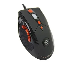 5000 dpi 9 программируемых кнопок с подсветкой Проводная оптическая игровая мышь для ПК ноутбука Mac