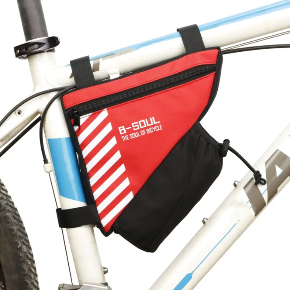 

Outdoor Waterproof Triangle Shaped Mountain Bike Road Bicycle Tail Bag Saddle Bag Bike Pouch Cycling Seat Kettle Bag