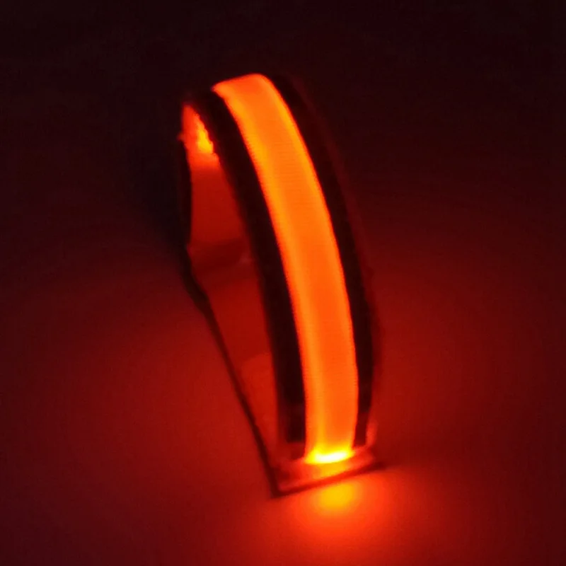Светодиодный лампа-рефлектор повязки на руку ремень безопасности ремень для ночной бег велопрогулки