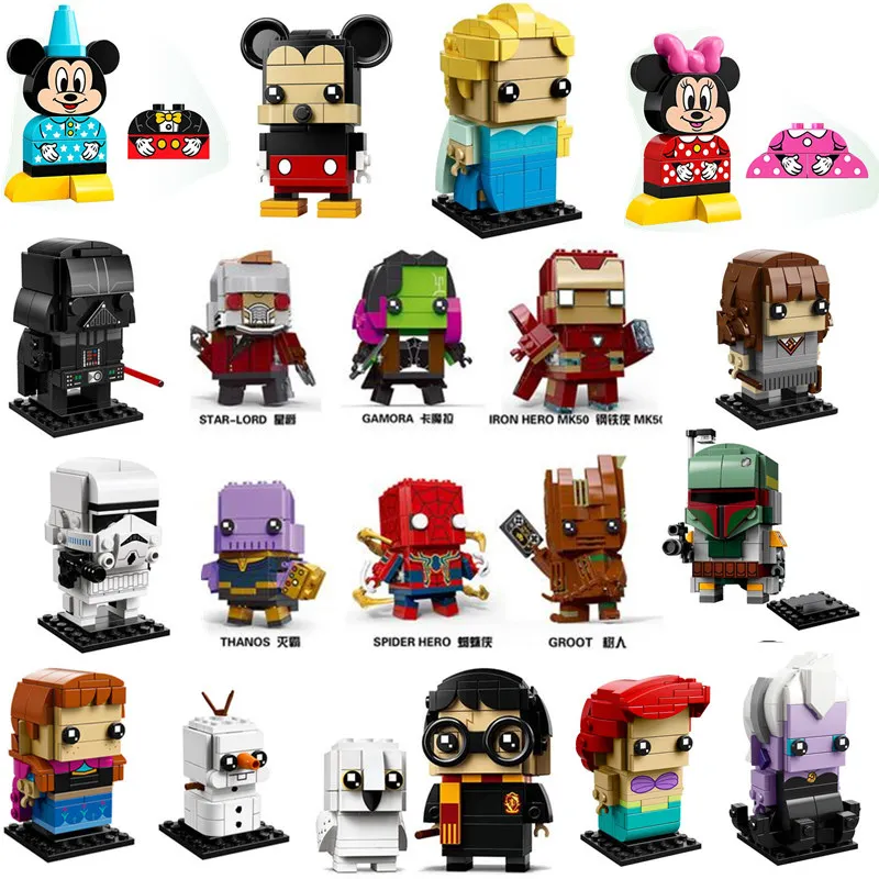 avengers brickheadz