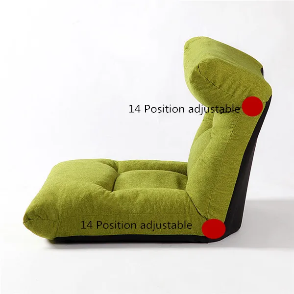 Регулируемое комфортное напольное раскладное кресло для дома гостиной мебель современный складной японский пол ленивый стул диван
