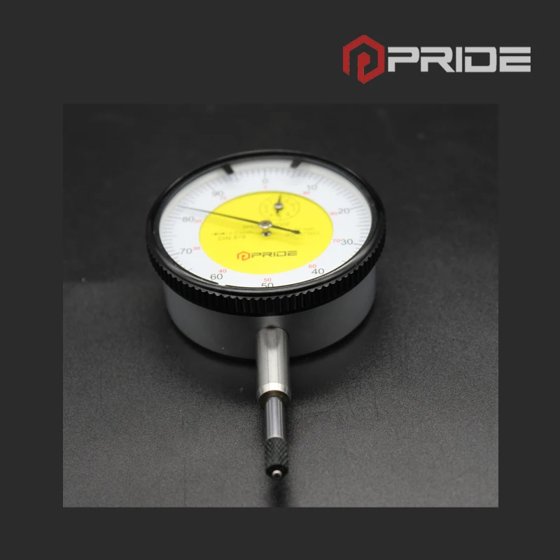 Discar calibre Indicador dial gauge0-10mm com Talão de volta