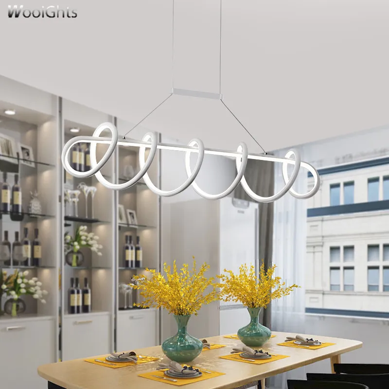 

Wooights Modern LED Pendant Lights Dining room kitchens AC 85-265V Hanging light fixture Luminaire colgante Dining Pendant lamp