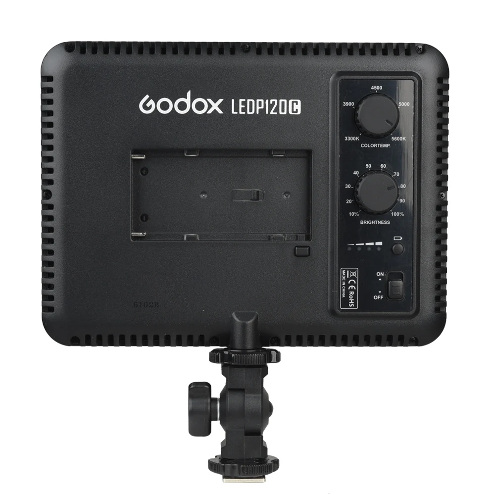  GODOX Ultra Slim Led Video Light LED P120C Studio Continuous LED Video Light Lamp with Panel For Ca - 32852282584