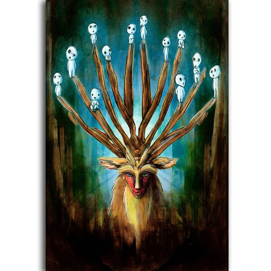

Full Square, Diamond Embroidery, Mononoke Ghibli 5D DIY Diamond Painting, Stitch Cross, 3D, Diamond Mosaic, mazayka, pattern