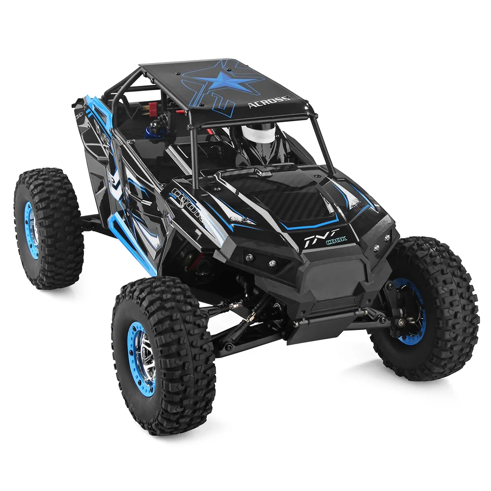 Радиоуправляемый автомобиль Wltoys 10428-B 1/10 2,4 г 2CH 4WD 30 км/ч электрический рок матовый внедорожный гусеничный w/светодиодный свет RTR радиоуправляемая антигравитационная машина