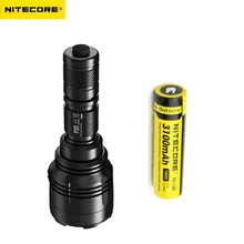 NITECORE P30 5 режимов CREE XP-L HI V3 1000LM большой дальности 618 м светодиодный фонарик для охоты факел) поисковый фонарь