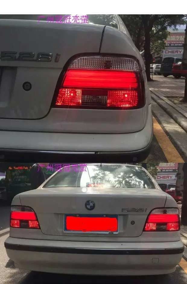 Автомобильный задний светильник для BMW E39 Светодиодная лента задний светильник s задний светильник 1995-2002 год