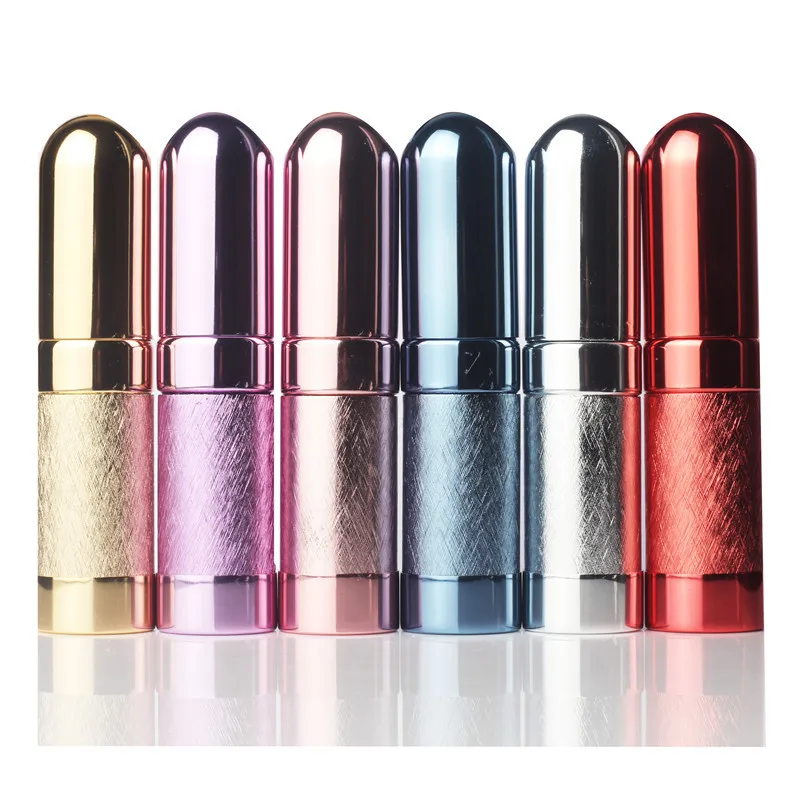 

5 ml Refillable Portable Mini perfume bottle &Traveler Aluminum Spray Atomizer Empty Parfum bottle
