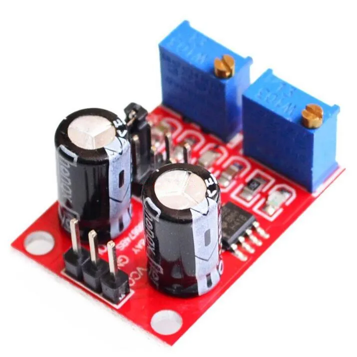 

NE555 Pulse Frequency Duty Cycle Adjustable Module Square Wave Signal Generator